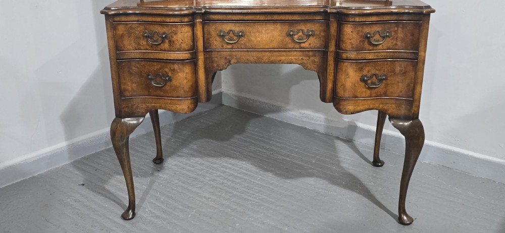 Super Queen Anne Walnut Dressing Table View IV