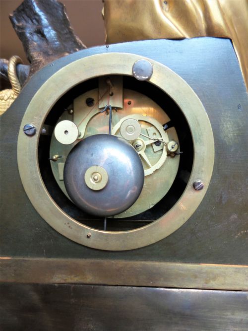 FRENCH MANTLE CLOCK C1850 - ADDITIONAL PHOTO 8