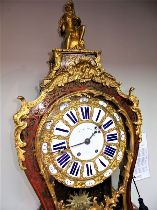 AN IMPRESSIVE LOUIS XV STYLE BOULLE BRACKET CLOCK ON BRACKET - ADDITIONAL PHOTO 5