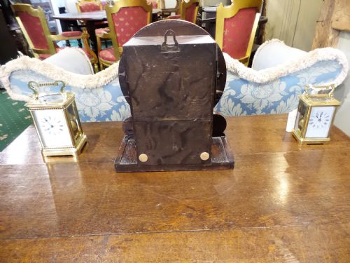 19TH CENT 8 MAHOGANY DIAL CLOCK - ADDITIONAL PHOTO 5