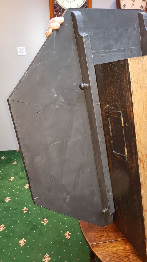 OCTAGONAL FUSEE TAVERN CLOCK - ADDITIONAL PHOTO 5