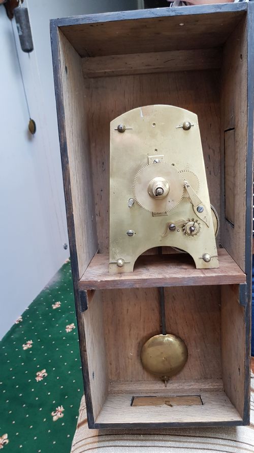 OCTAGONAL FUSEE TAVERN CLOCK - ADDITIONAL PHOTO 7