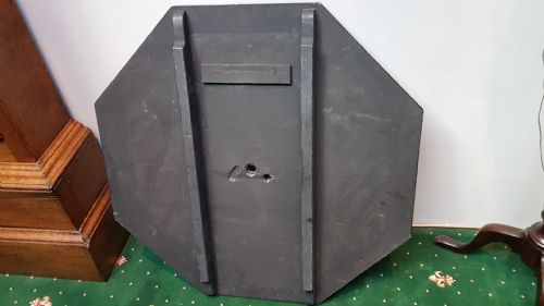 OCTAGONAL FUSEE TAVERN CLOCK - ADDITIONAL PHOTO 14