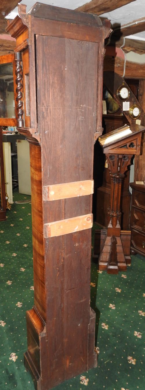FABULOUS 18TH CENTURY SMALL WALNUT LONGCASE CLOCK - ADDITIONAL PHOTO 2