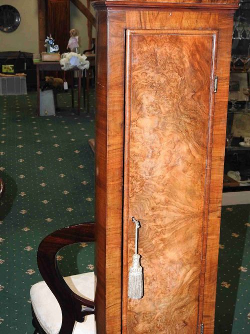 FABULOUS 18TH CENTURY SMALL WALNUT LONGCASE CLOCK - ADDITIONAL PHOTO 7