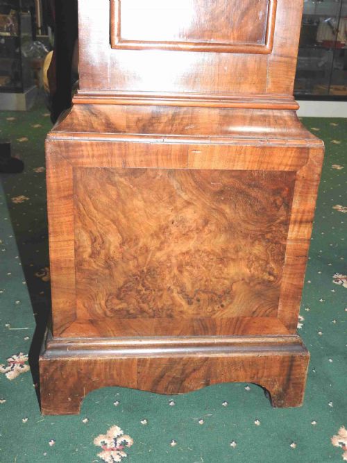 FABULOUS 18TH CENTURY SMALL WALNUT LONGCASE CLOCK - ADDITIONAL PHOTO 11