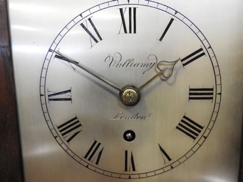VULLIAMY MAHOGANY BRACKET CLOCK - ADDITIONAL PHOTO 6