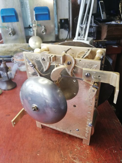 STRIKING BRACKET CLOCK - ADDITIONAL PHOTO 11