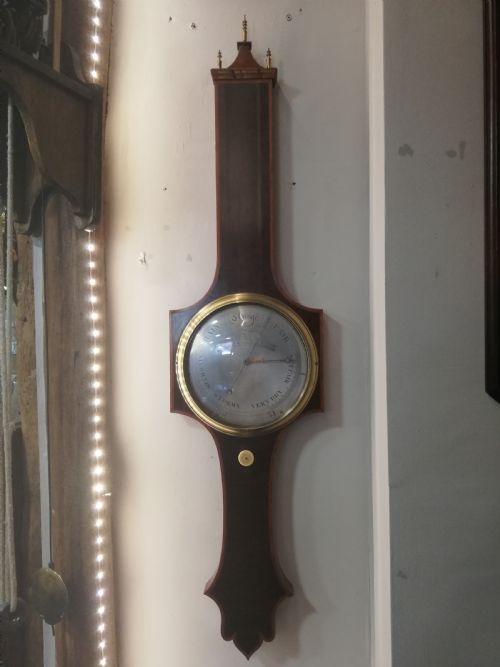 VERY RARE WATKINS WHEEL BAROMETER - ADDITIONAL PHOTO 7