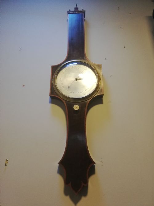 VERY RARE WATKINS WHEEL BAROMETER - ADDITIONAL PHOTO 14