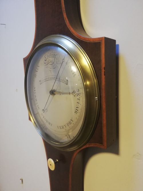 VERY RARE WATKINS WHEEL BAROMETER - ADDITIONAL PHOTO 16