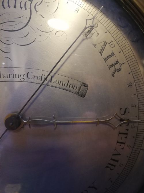 VERY RARE WATKINS WHEEL BAROMETER - ADDITIONAL PHOTO 23