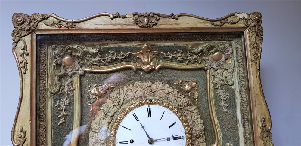 Austrian grande sonnerie frame clock c.1830 View III