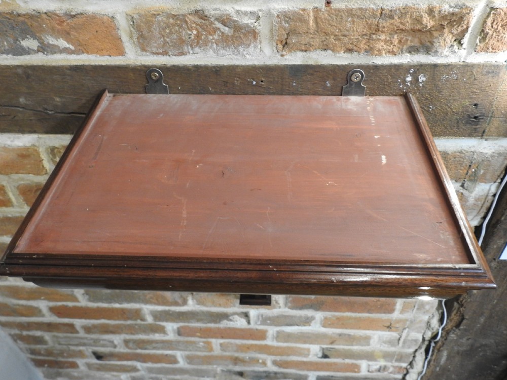 Superb Mahogany chiming Bracket clock View IV