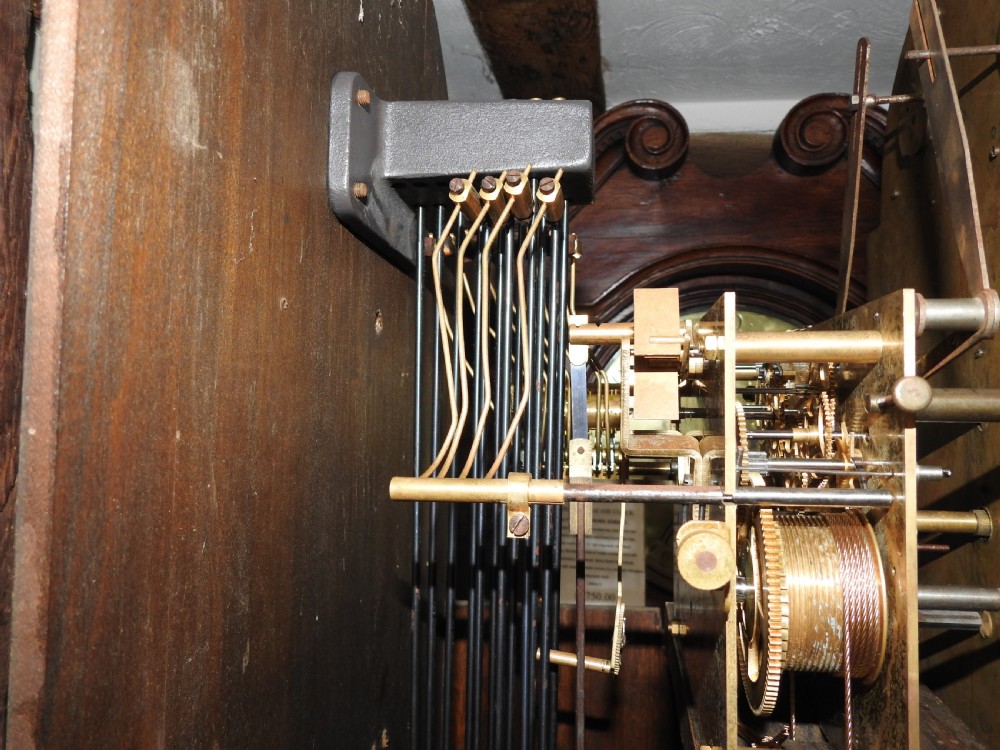 Chiming and striking weight driven Longcase clock View VIII
