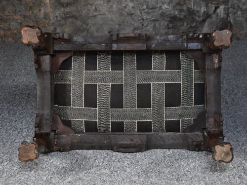 A GEORGE I STYLE WALNUT STOOL - ADDITIONAL PHOTO 5