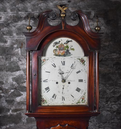 A HANDSOME GEORGE III SCOTTISH LONGCASE CLOCK BY WILLIAM MCEWAN OF AUCHTERARDER - ADDITIONAL PHOTO 1