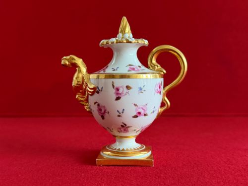 A Fine and Rare Flight, Barr & Barr, Worcester Porcelain Rose Water Sprinkler C.1815