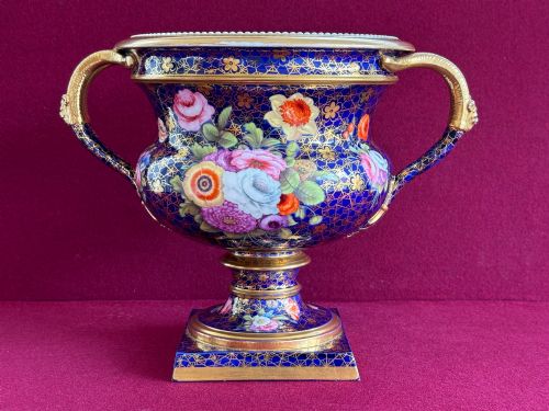 A Rare Spode Porcelain 'Warwick Vase' C.1820