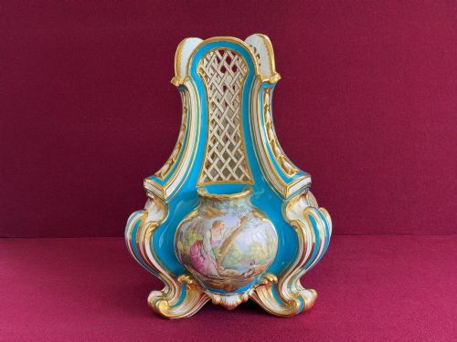 A Very Fine Minton Porcelain Sèvres Style 'Rothschild Vase' C.1855