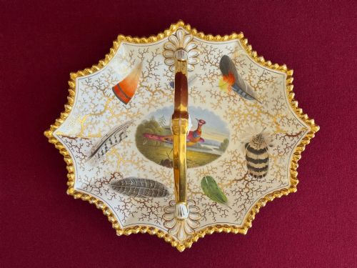 A Flight, Barr and Barr Worcester Porcelain Basket C.1815 - 1820