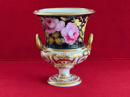 A Derby Porcelain Vase Decorated by William ‘Quaker’ Pegg C.1815