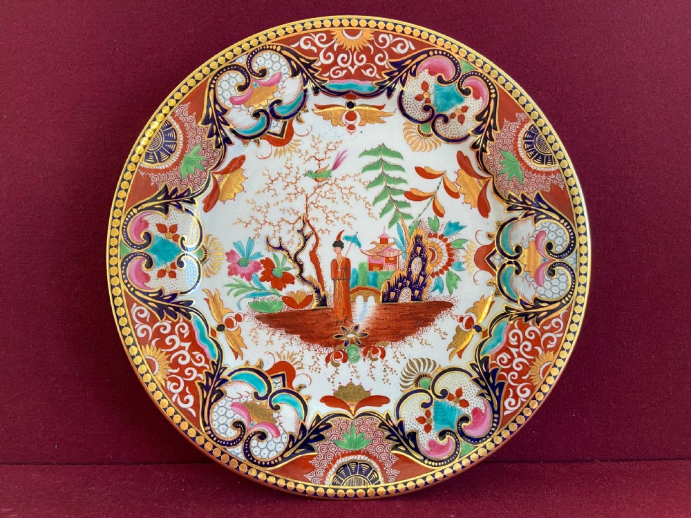 A fine Flight Barr & Barr Worcester Dinner Plate c.1815-1820