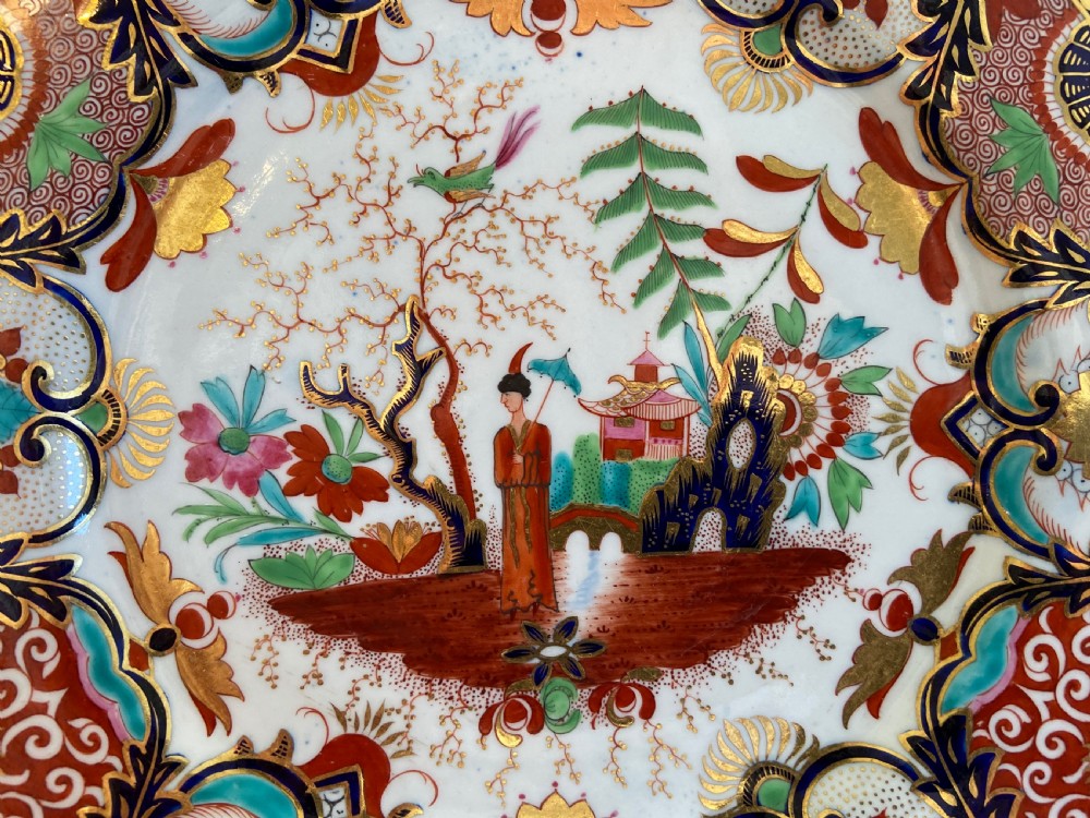 A fine Flight Barr & Barr Worcester Dinner Plate c.1815-1820 View II
