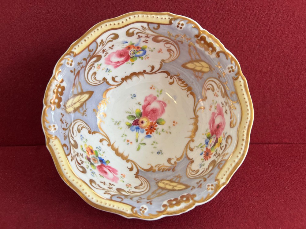 A Grainger's Worcester 'Gloster' Shape Part Tea Set c.1835-1840 View VIII
