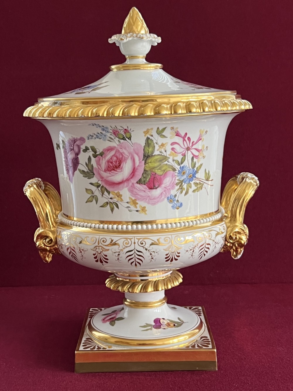 A Flight, Barr and Barr Worcester Porcelain Ice Pail c.1820-1830 View II
