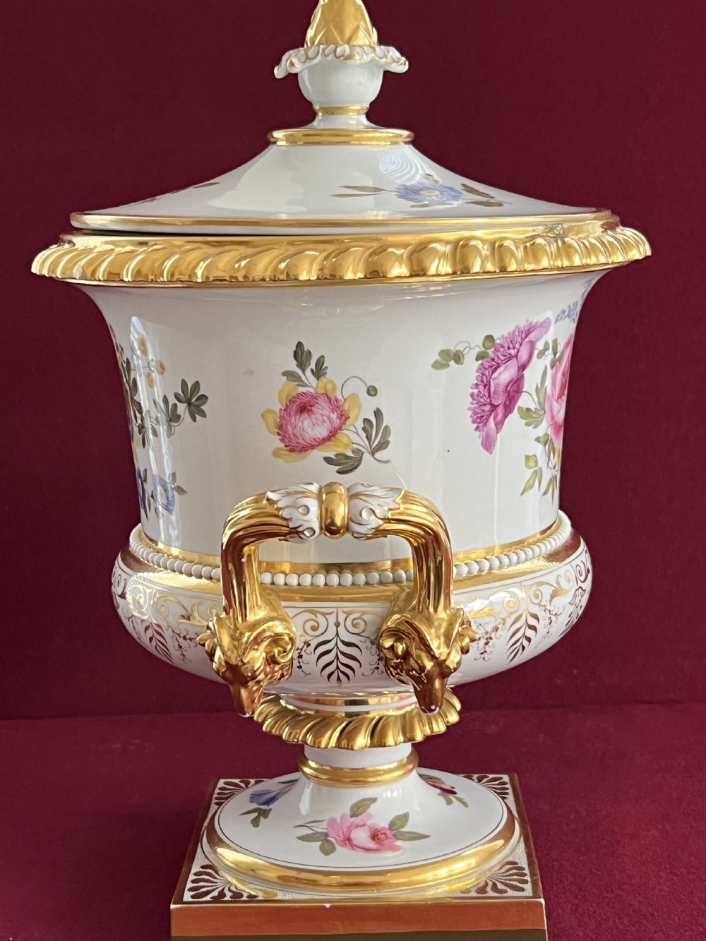 A Flight, Barr and Barr Worcester Porcelain Ice Pail c.1820-1830 View III