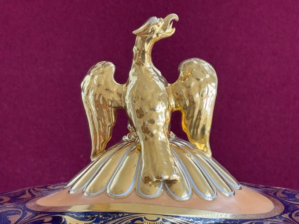 A rare Barr, Flight and Barr Worcester vase and cover c.1810 View IV
