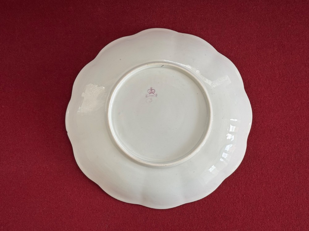 A Chelsea-Derby Porcelain Dish decorated in the manner of Richard Askew c.1784 - 1788 View II
