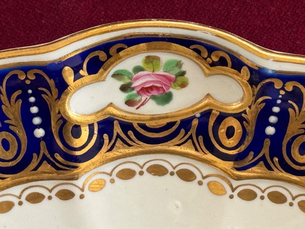 A Chelsea-Derby Porcelain Dish decorated in the manner of Richard Askew c.1784 - 1788 View IV