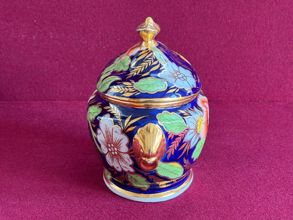 A John Rose Coalport Porcelain Oval Shape Sucrier in pattern 765 c.1805 - 1812 View II