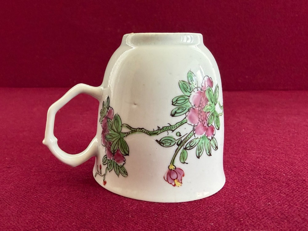 A Longton Hall Porcelain Coffee Cup in 'Goose' Pattern c.1757-60 View XV