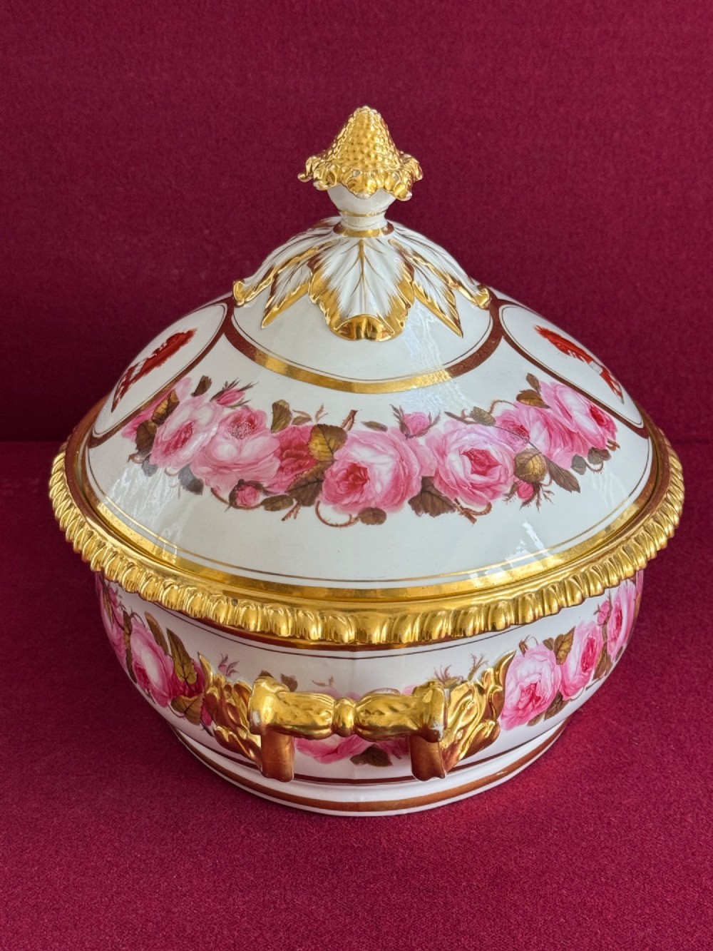 A Flight, Barr and Barr Worcester Porcelain Entrée Dish c.1815 - 1820 View II