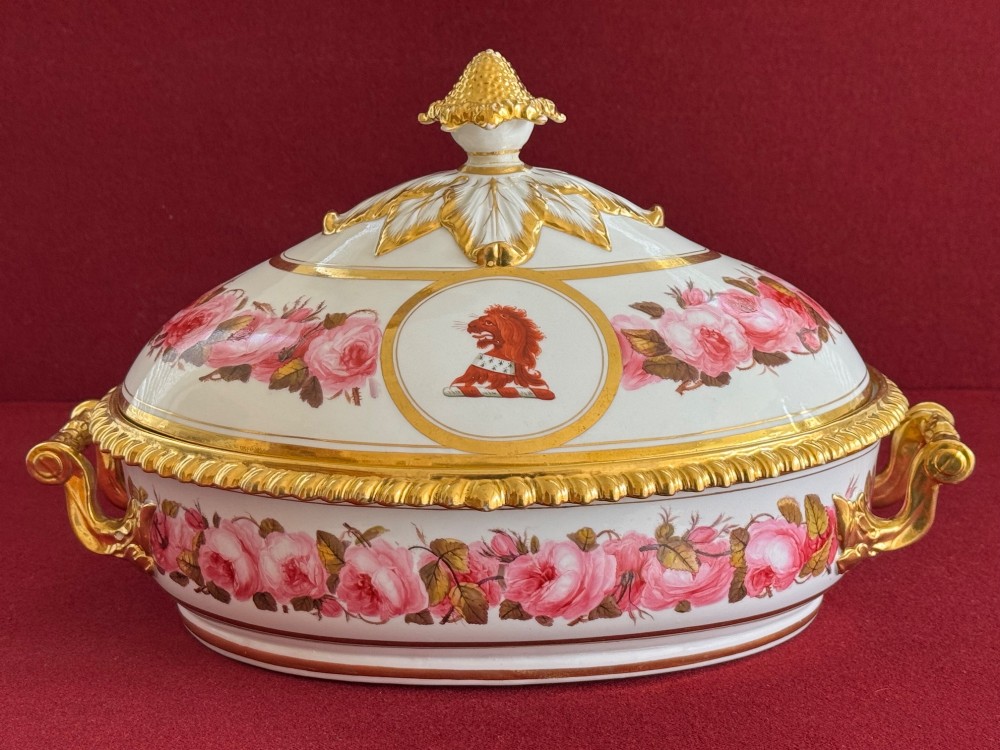 A Flight, Barr and Barr Worcester Porcelain Entrée Dish c.1815 - 1820 View III