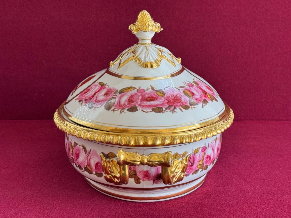 A Flight, Barr and Barr Worcester Porcelain Entrée Dish c.1815 - 1820 View IV