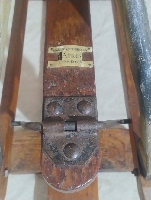 ANTIQUE AYRES ROCKING HORSE C1930 ORIGINAL CONDITION - ADDITIONAL PHOTO 4