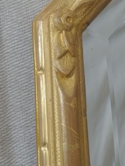 PAIR OF WATER GILDED MIRRORS C1910 - ADDITIONAL PHOTO 4