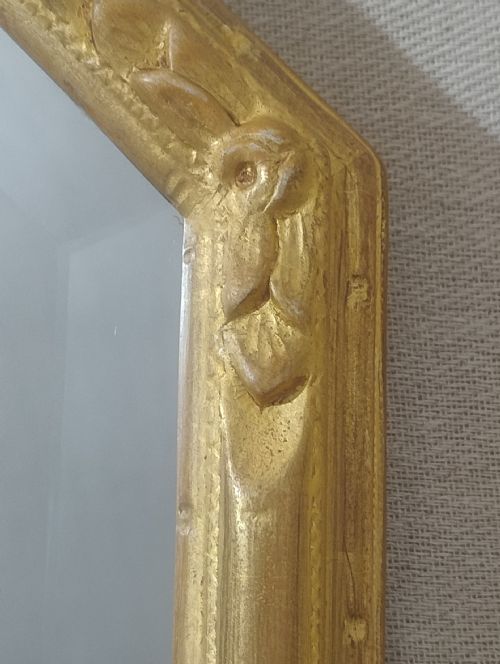 PAIR OF WATER GILDED MIRRORS C1910 - ADDITIONAL PHOTO 6