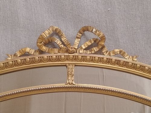 LARGE ANTIQUE MIRROR - ADDITIONAL PHOTO 4