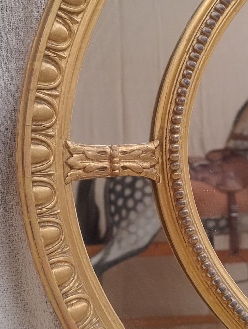 LARGE ANTIQUE MIRROR - ADDITIONAL PHOTO 6