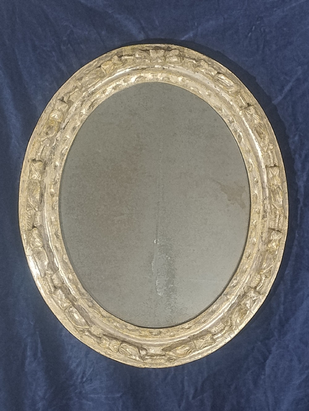 Very Early Antique Silver Gilt Mirror. C1680