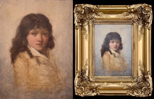 PORTRAIT OF A BOY THE ARTIST'S SON ATTRIBUTED TO LOUIS LOPOLD BOILLY 17611845 - ADDITIONAL PHOTO 6