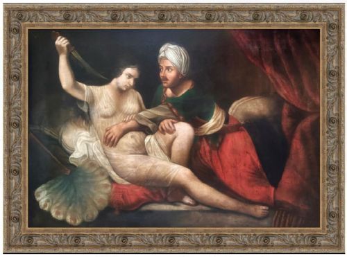 Painting of a Scene from Handel's Tamerlano, School of Andrea Celesti (1637–1712)
