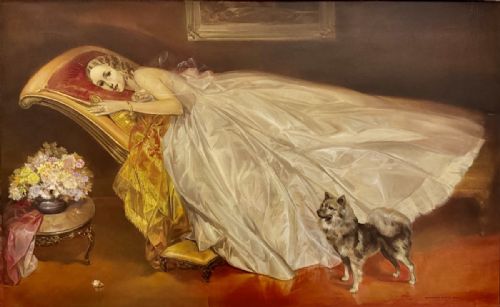 fig 3. Portrait of a Lady Reclining (