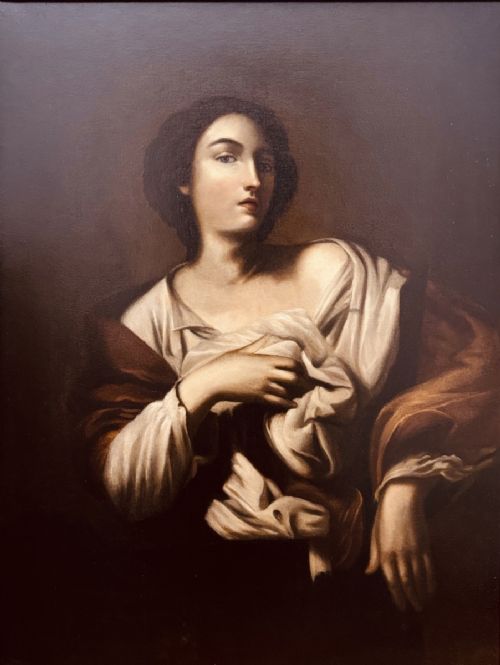 fig 4. Portrait Of Saint Agatha, 19th Century Italian School, After Francesco Guarino (1611–1654)