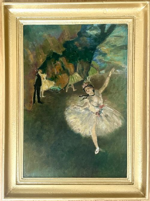 Painting L'étoile (The Star), After Edgar Degas (1834-1917)
